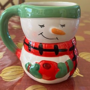 snowman mug